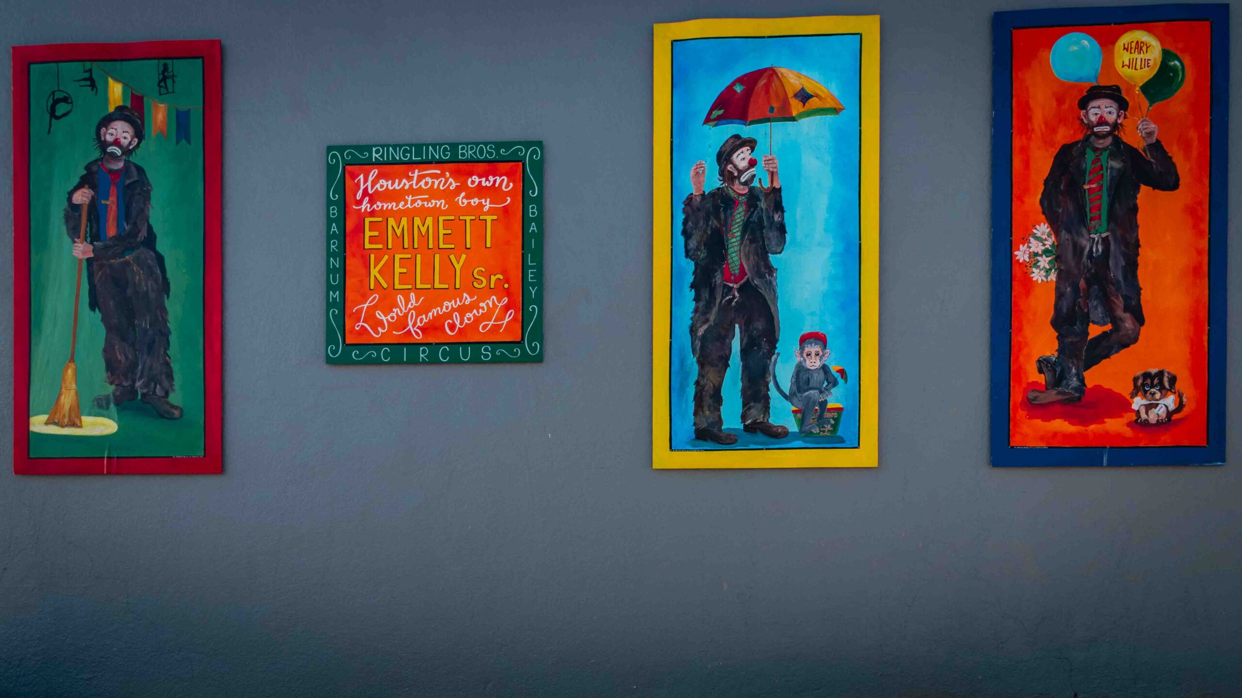 From Houston to the Big Top: Emmett Kelly